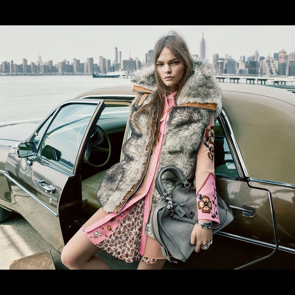 Coach 1941 shearling vest